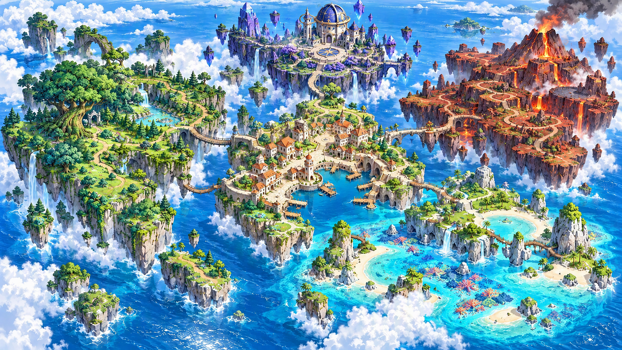 星屿同行群岛地图